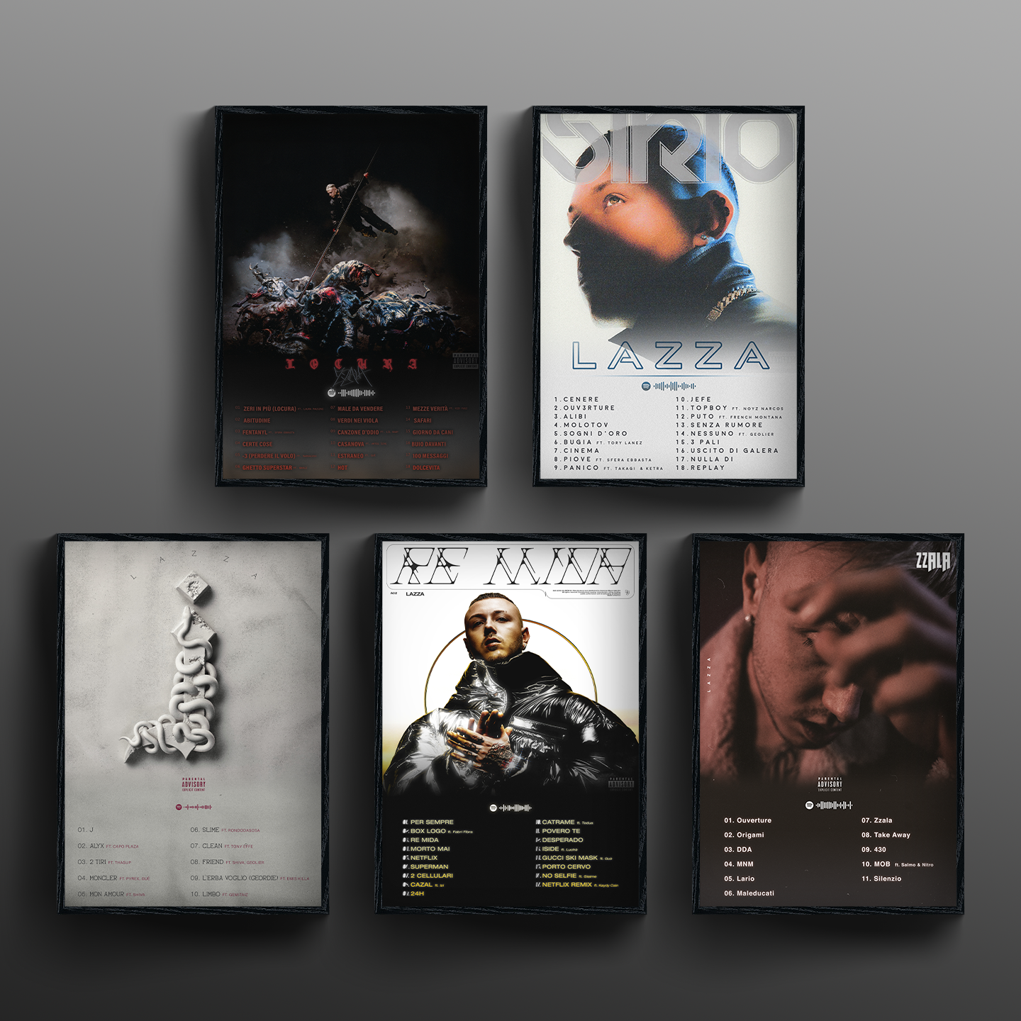 WALLTAPE — BUNDLE Lazza