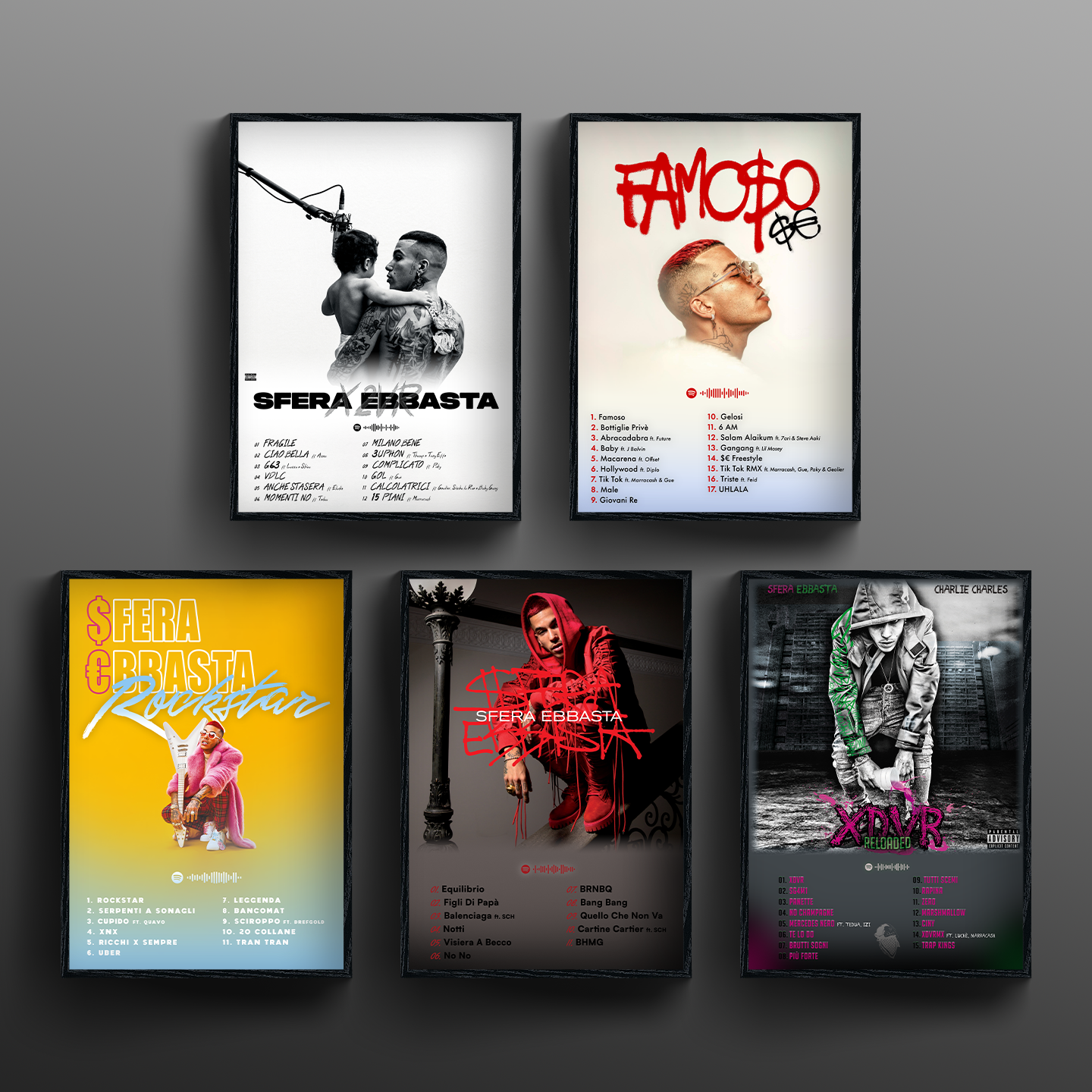 WALLTAPE — BUNDLE Sfera Ebbasta