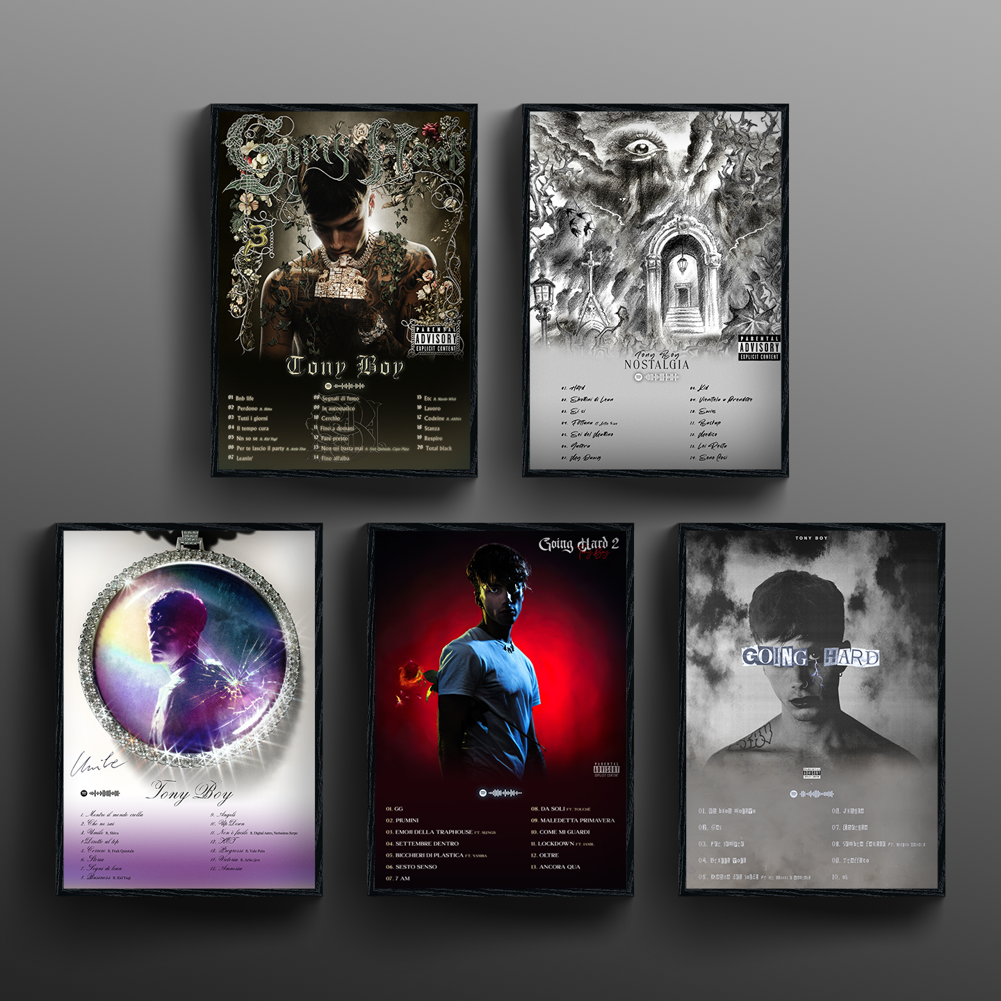 WALLTAPE — BUNDLE Tony Boy