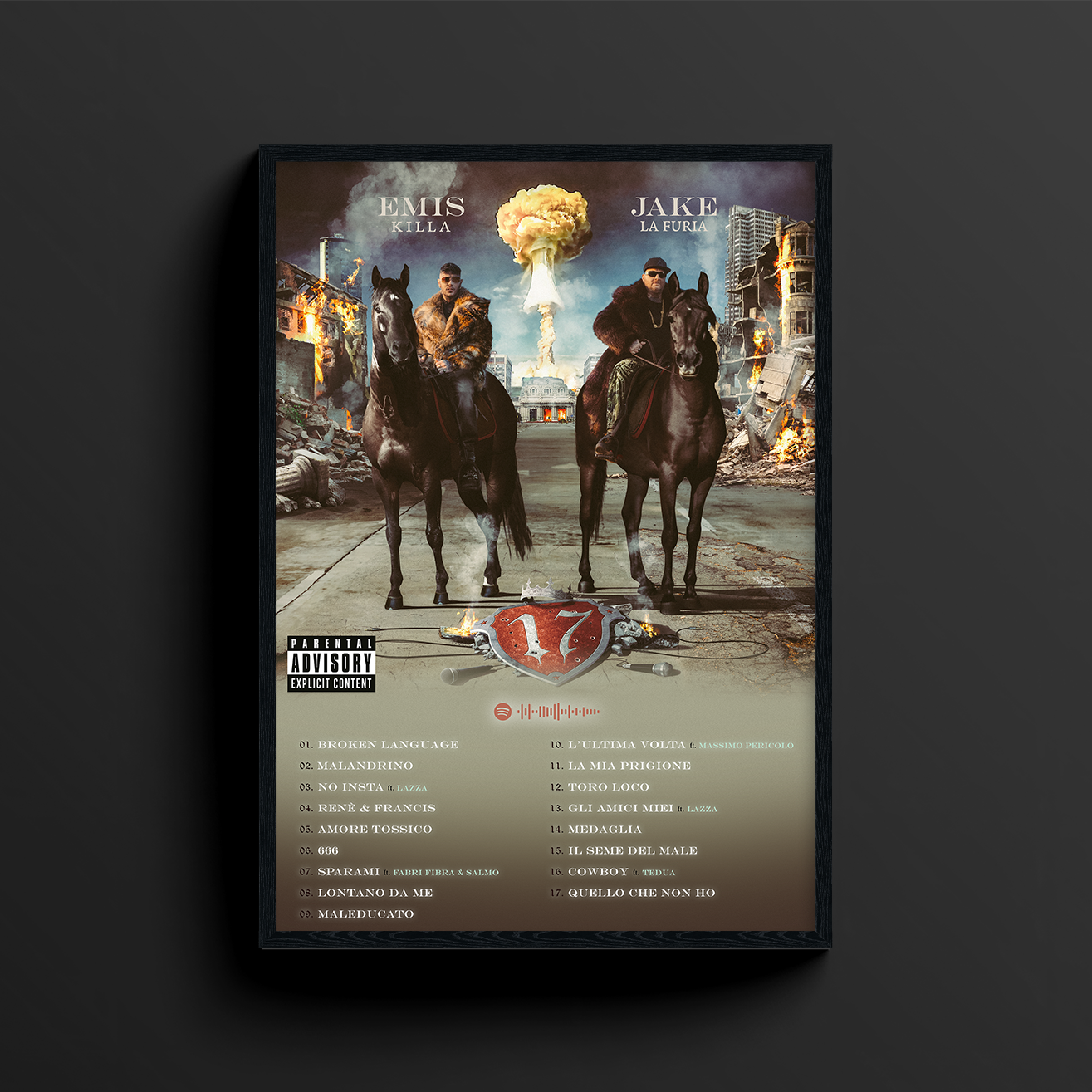 Emis Killa & Jake La Furia — 17