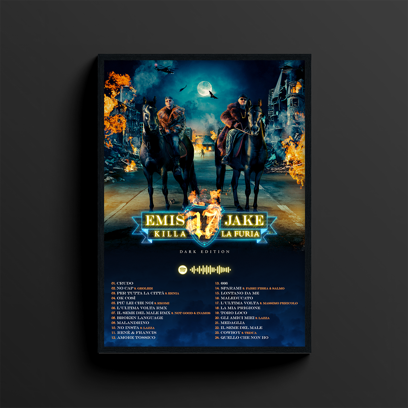 Emis Killa & Jake La Furia — 17 - Dark Edition