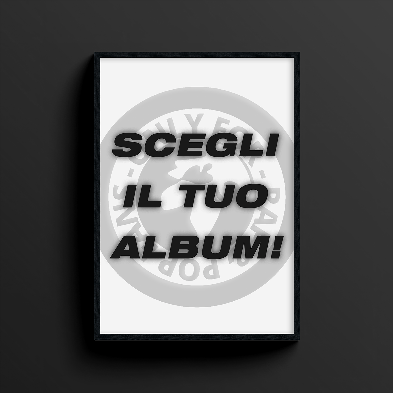 WALLTAPE — Poster personalizzato