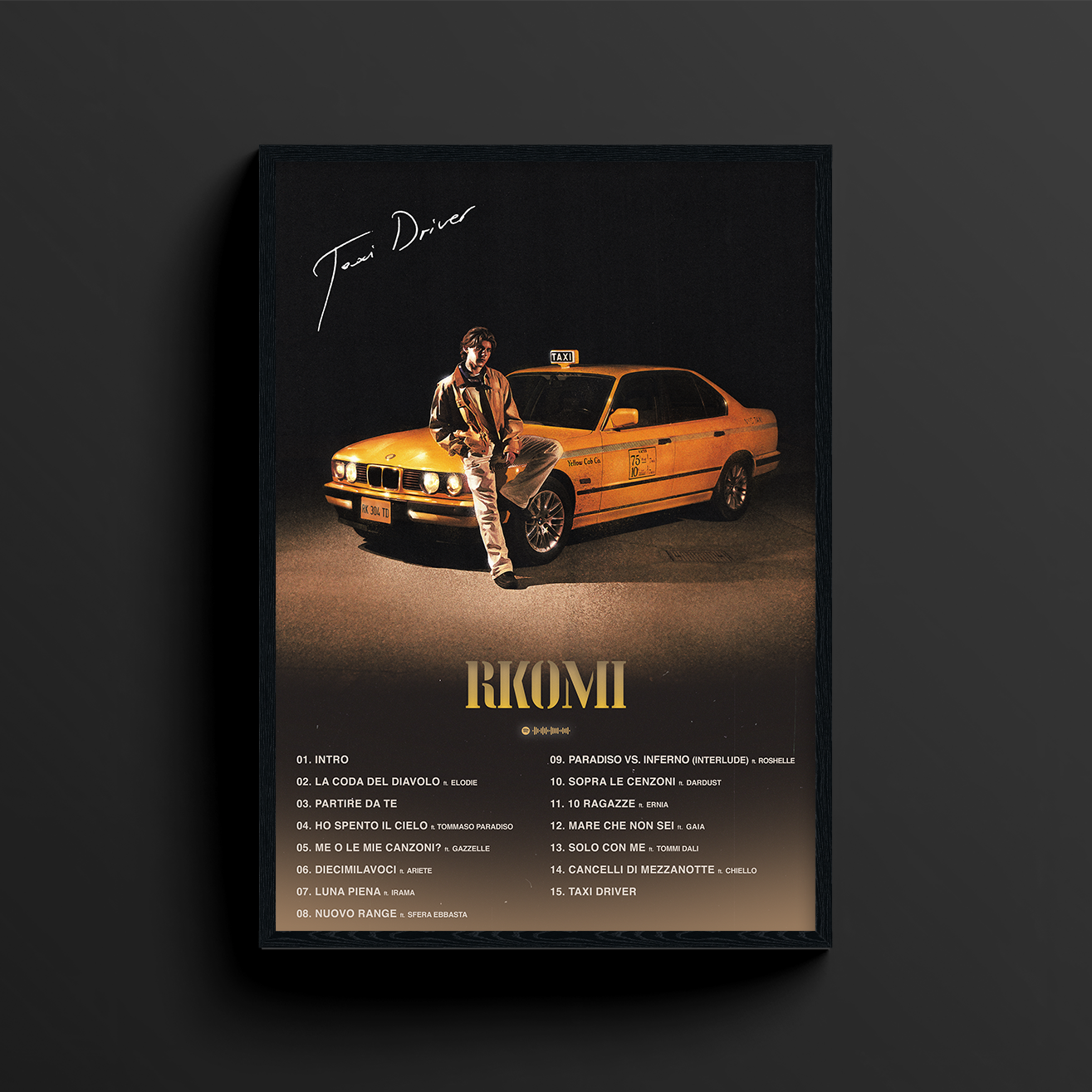 Rkomi — TAXI DRIVER